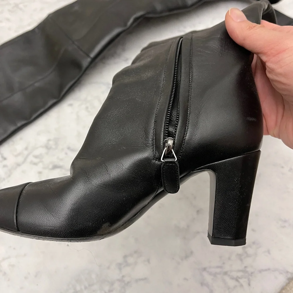Chanel over the‎ knees boots